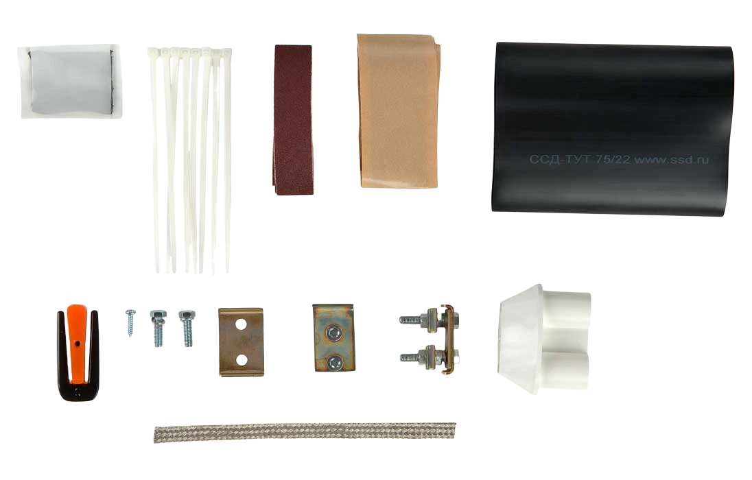 Комплект ССД №9 для ввода ОК (для ввода транзитной петли ОК с проволочной броней и с повивом из синтетических нитей) (МТОК-Б1, В2, В3, К6, ББ)