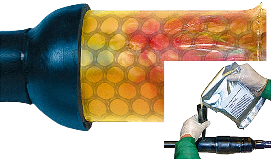 Расширяющийся герметик ССД Пуласт в фольгированной упаковке, 700 грамм